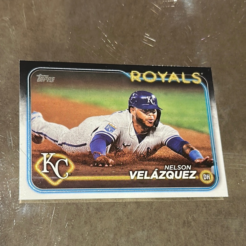 Topps Royals Baseball Card